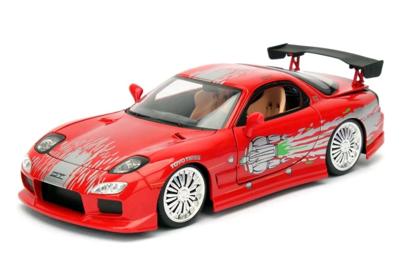 JAD98338 Fast and Furious - 1993 Mazda RX-7 1:24 Scale Hollywood Ride - Jada Toys - Titan Pop Culture