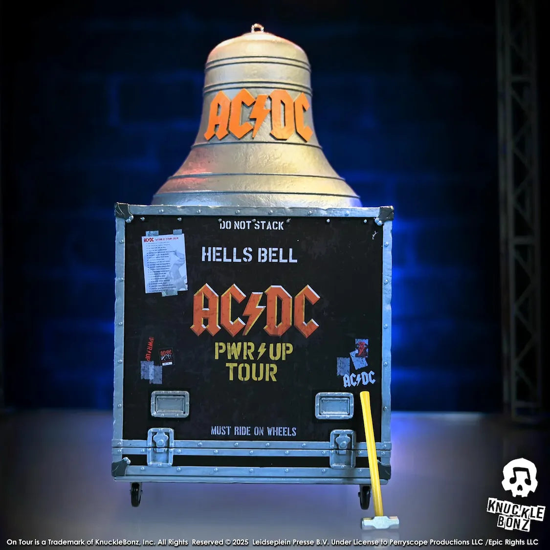 KNUACDCBELL200PWR AC/DC - Pwr Up Tour Hells Bells Statue - KnuckleBonz - Titan Pop Culture