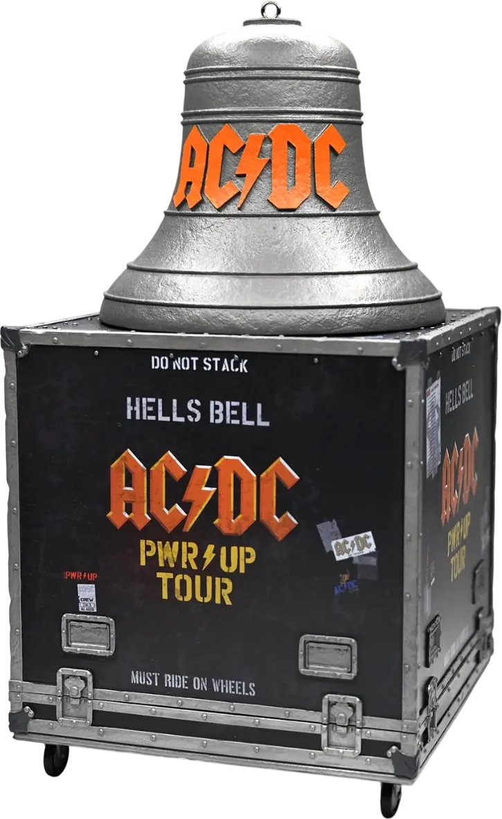 KNUACDCBELL200PWR AC/DC - Pwr Up Tour Hells Bells Statue - KnuckleBonz - Titan Pop Culture