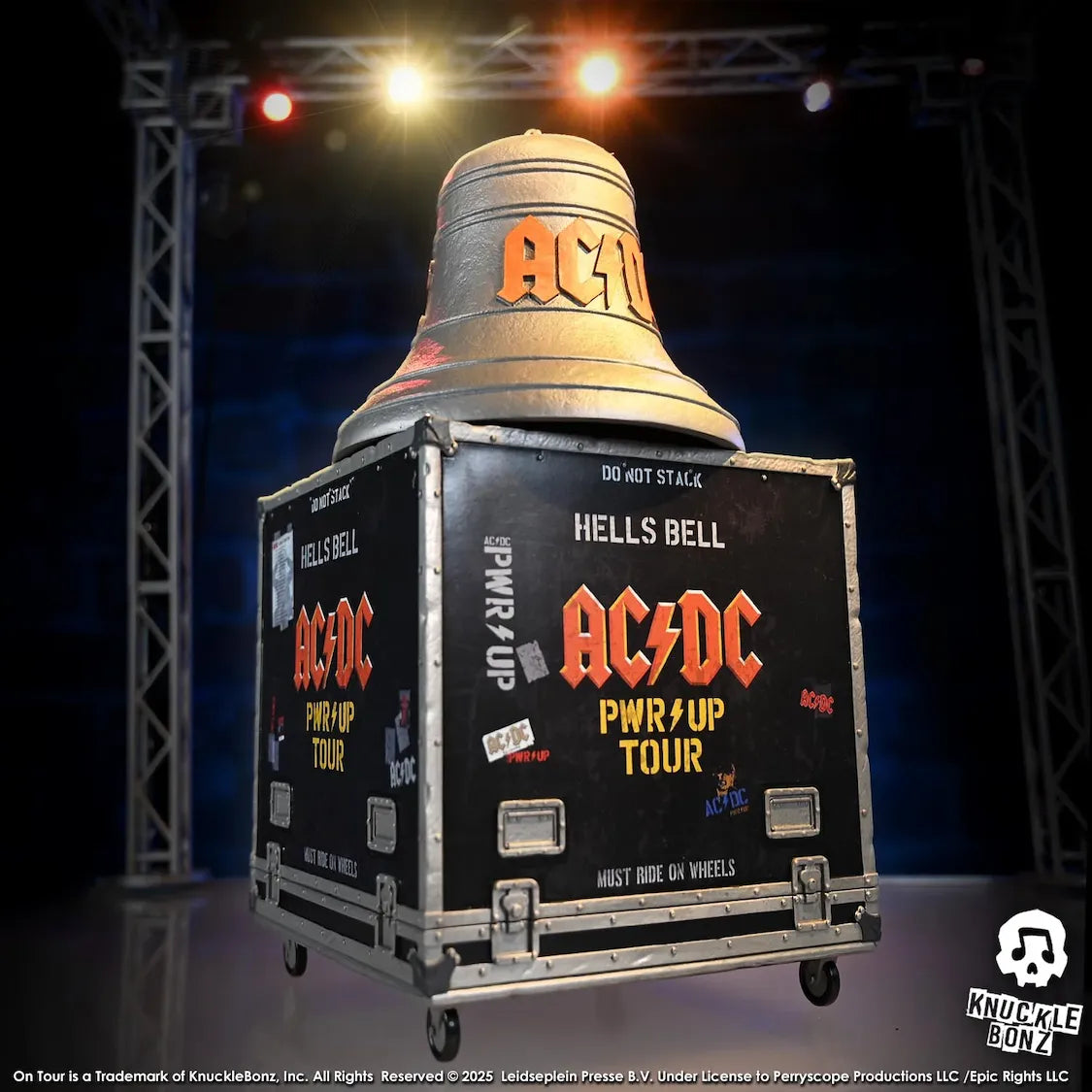 KNUACDCBELL200PWR AC/DC - Pwr Up Tour Hells Bells Statue - KnuckleBonz - Titan Pop Culture