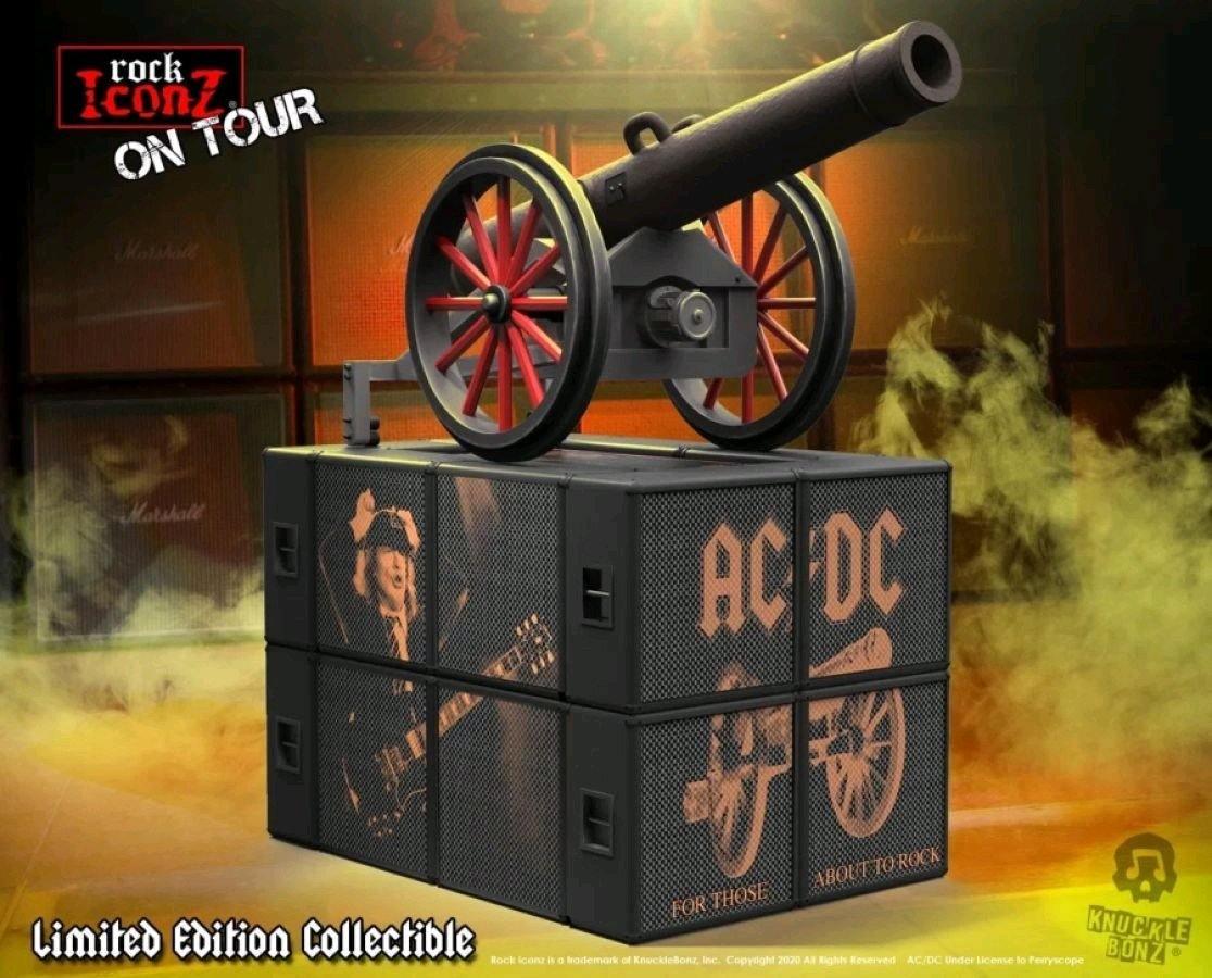 KNUACDCCANNON100 AC/DC - Cannon "For Those About To Rock" On Tour - KnuckleBonz - Titan Pop Culture