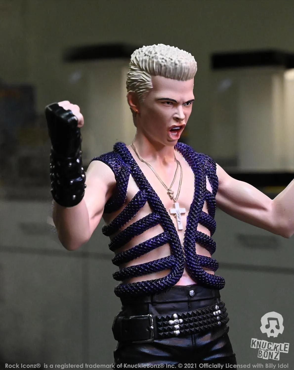 KNUBIDOL200 Billy Idol - Rock Iconz Statue 2nd Edition - KnuckleBonz - Titan Pop Culture