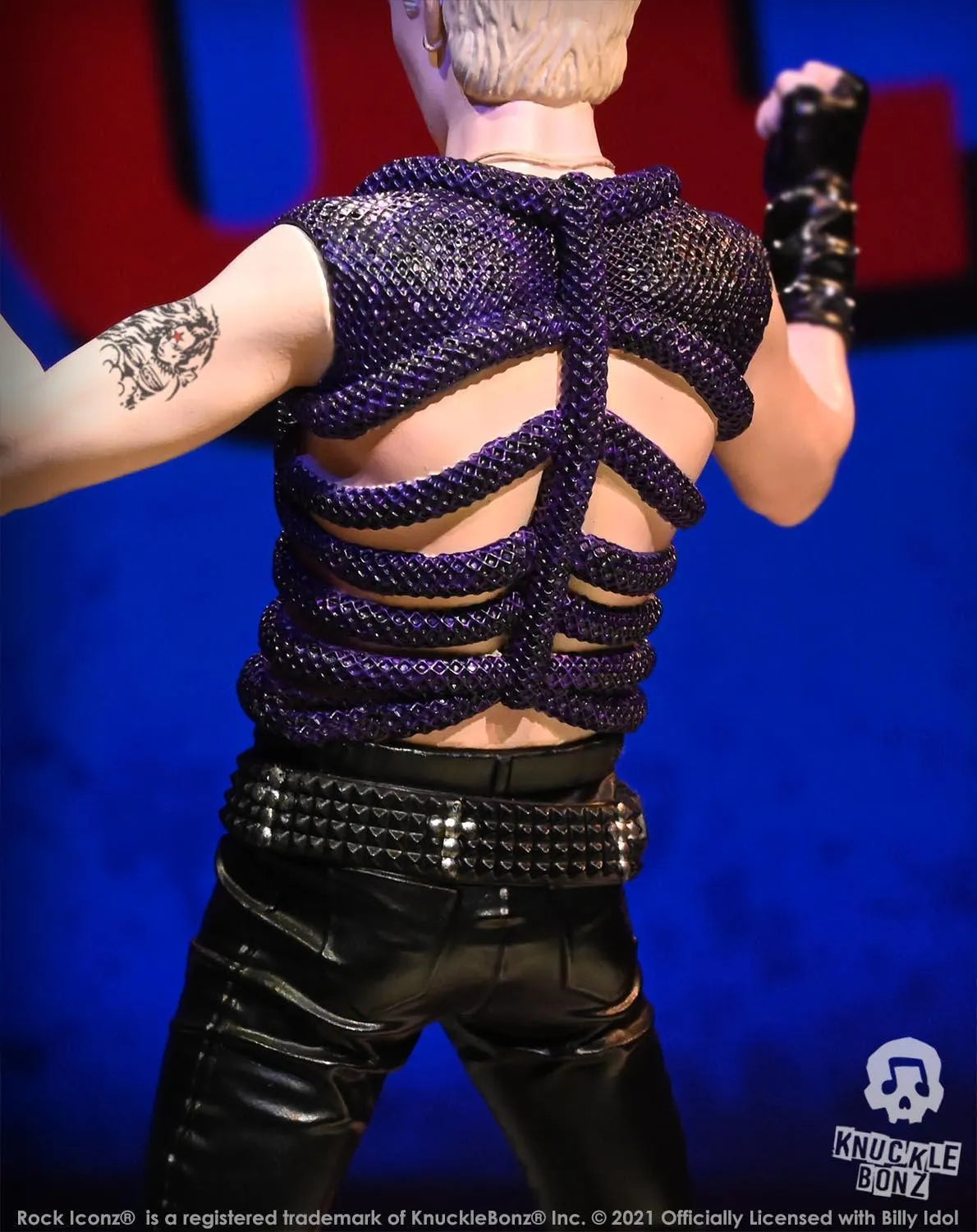 KNUBIDOL200 Billy Idol - Rock Iconz Statue 2nd Edition - KnuckleBonz - Titan Pop Culture