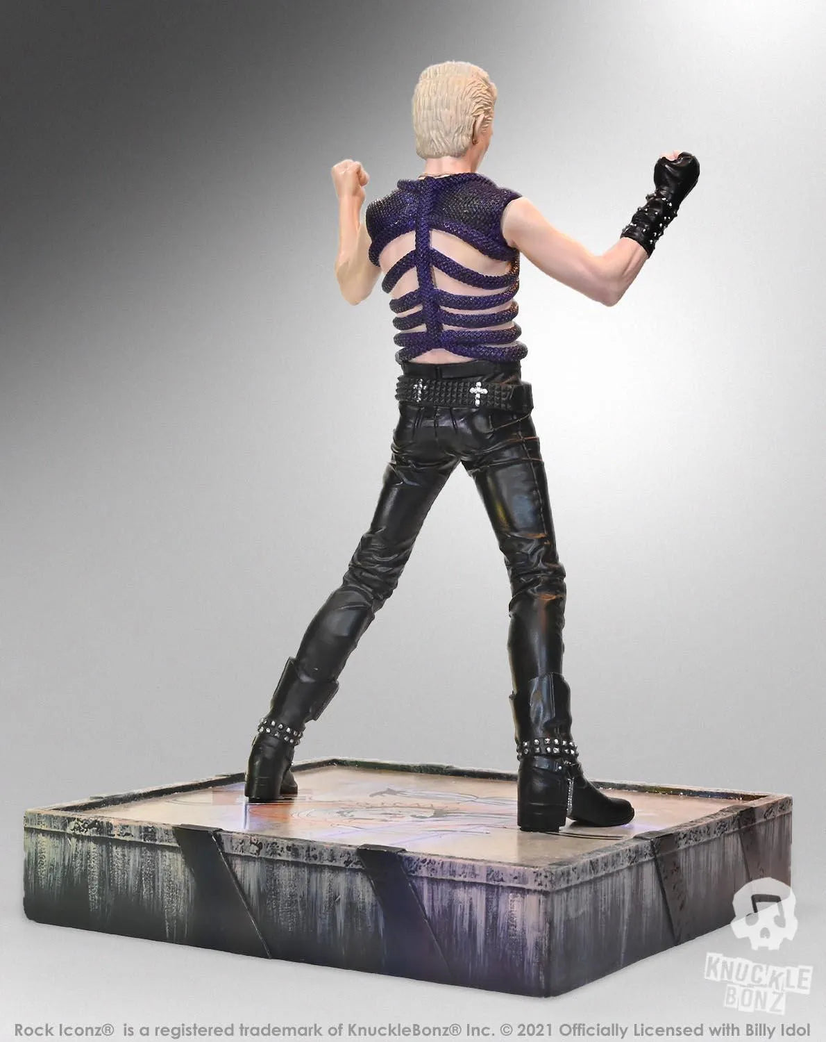 KNUBIDOL200 Billy Idol - Rock Iconz Statue 2nd Edition - KnuckleBonz - Titan Pop Culture