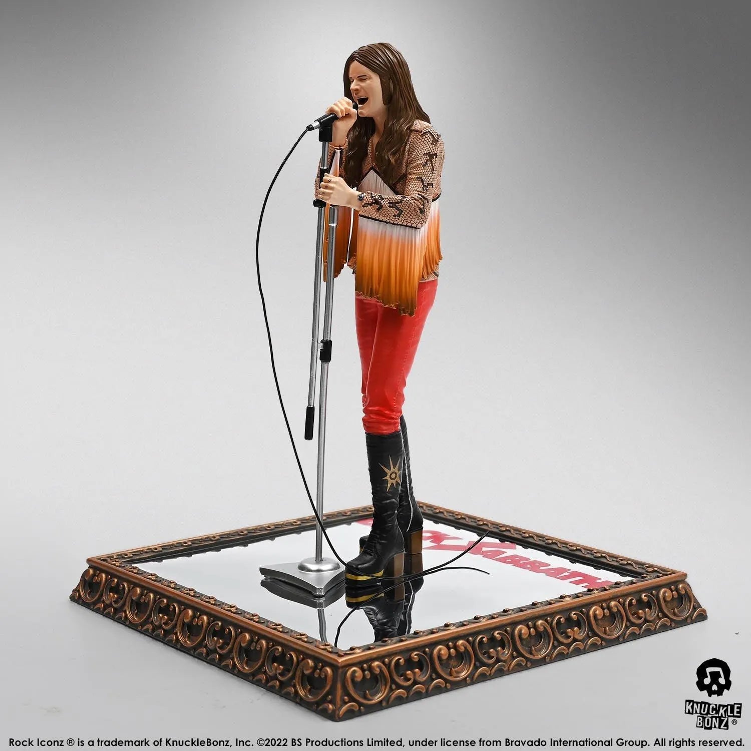 KNUBLKSABBATH100 Black Sabbath - Rock Iconz Statues (Set of 4) - KnuckleBonz - Titan Pop Culture