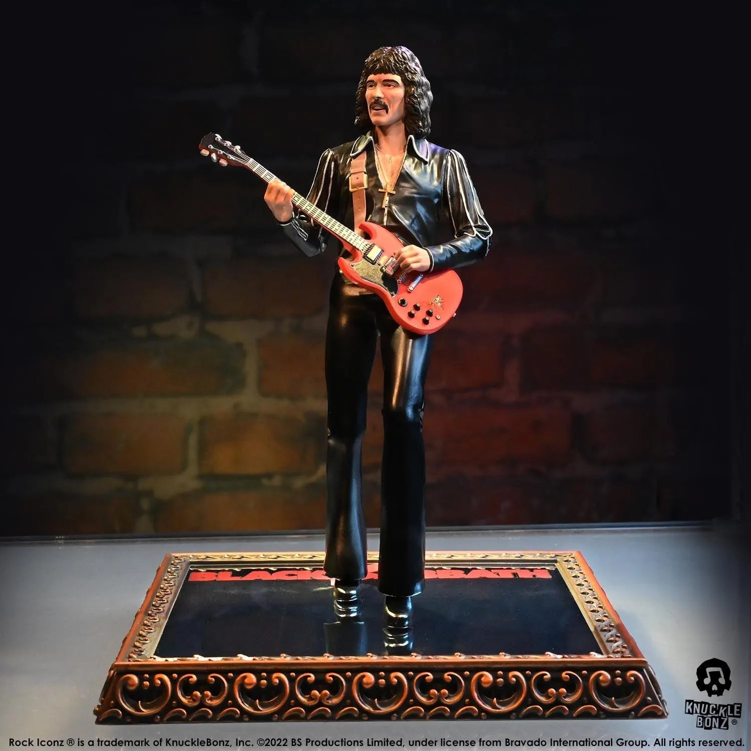 KNUBLKSABBATH100 Black Sabbath - Rock Iconz Statues (Set of 4) - KnuckleBonz - Titan Pop Culture