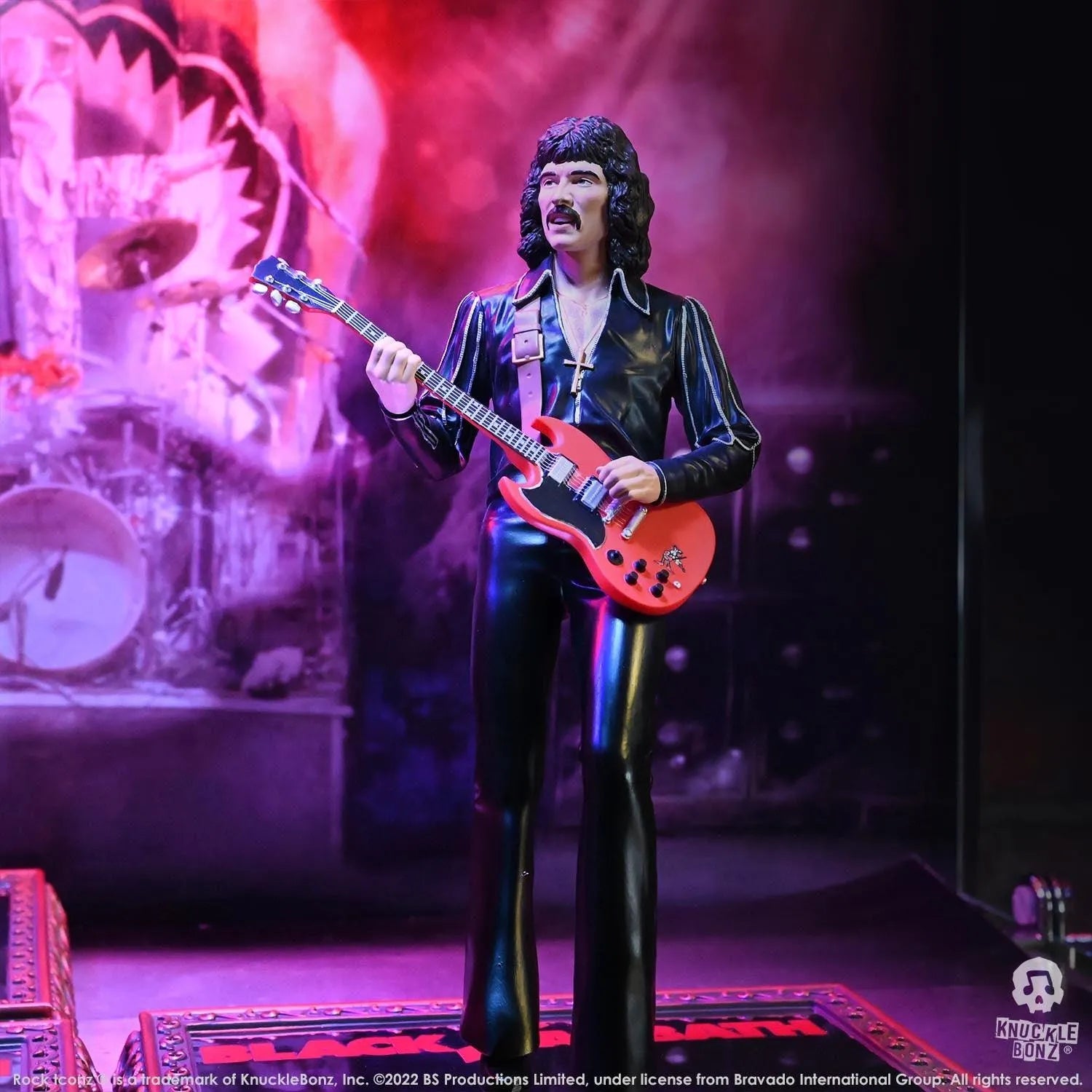 KNUBLKSABBATH100 Black Sabbath - Rock Iconz Statues (Set of 4) - KnuckleBonz - Titan Pop Culture