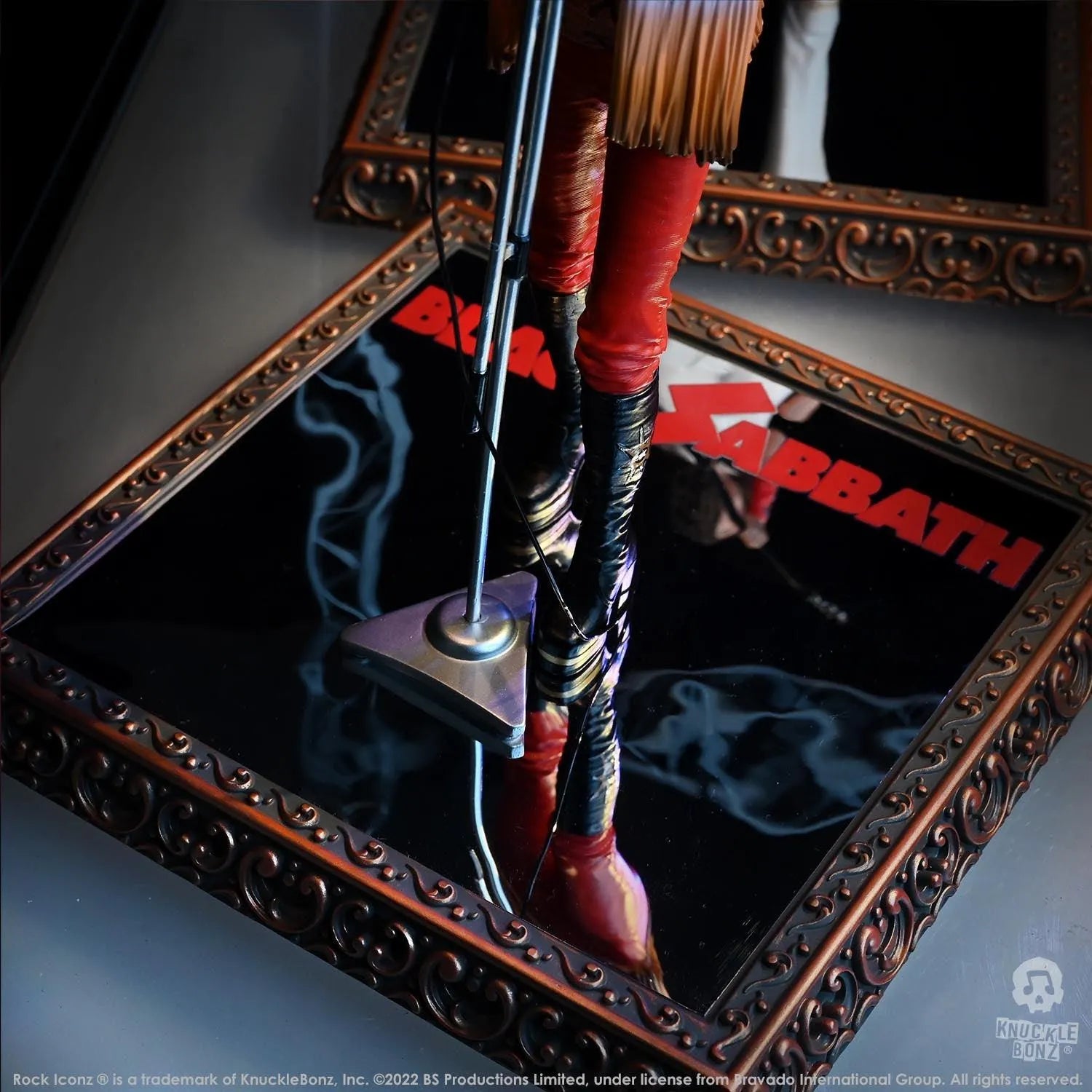 KNUBLKSABBATH100 Black Sabbath - Rock Iconz Statues (Set of 4) - KnuckleBonz - Titan Pop Culture