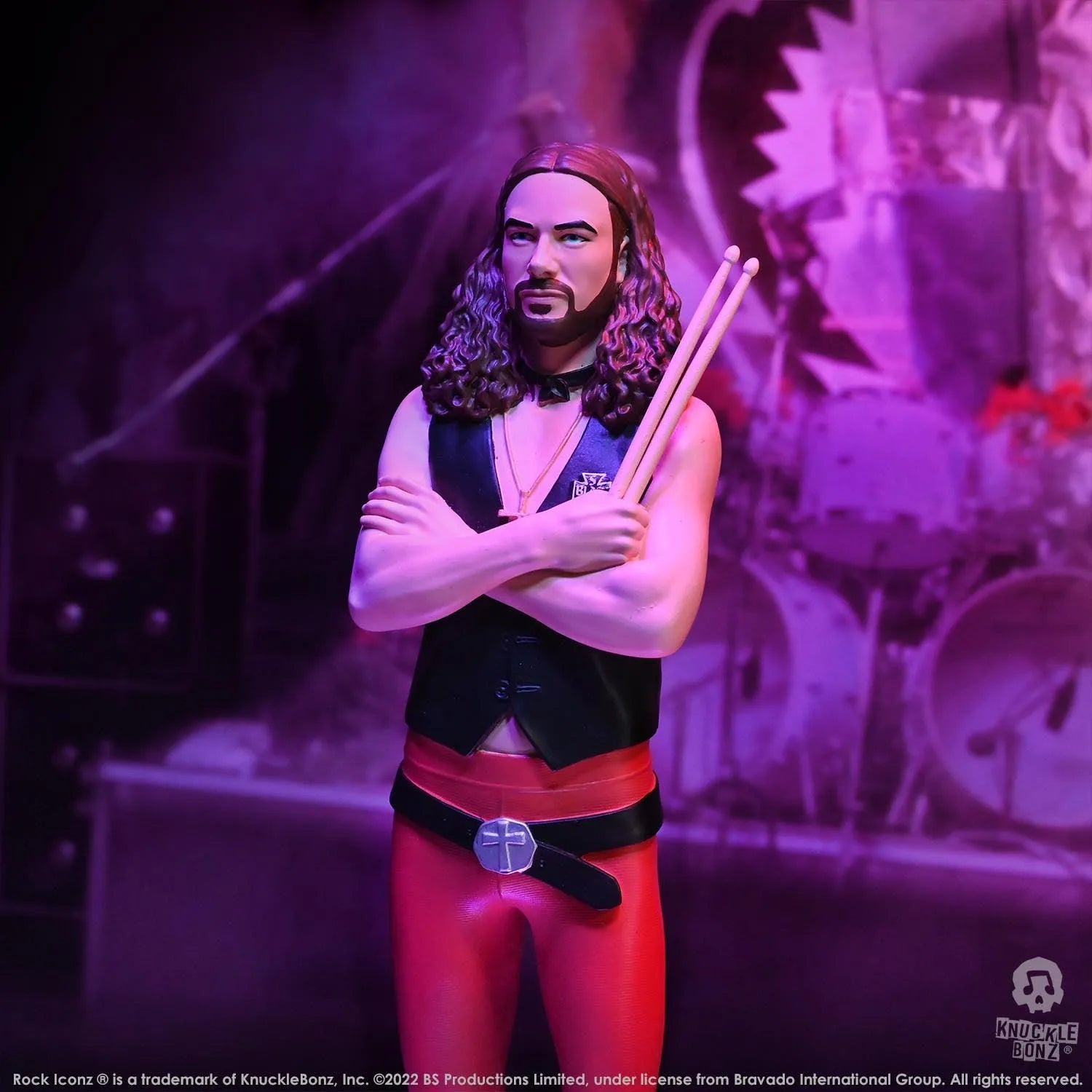 KNUBLKSABBATH100 Black Sabbath - Rock Iconz Statues (Set of 4) - KnuckleBonz - Titan Pop Culture