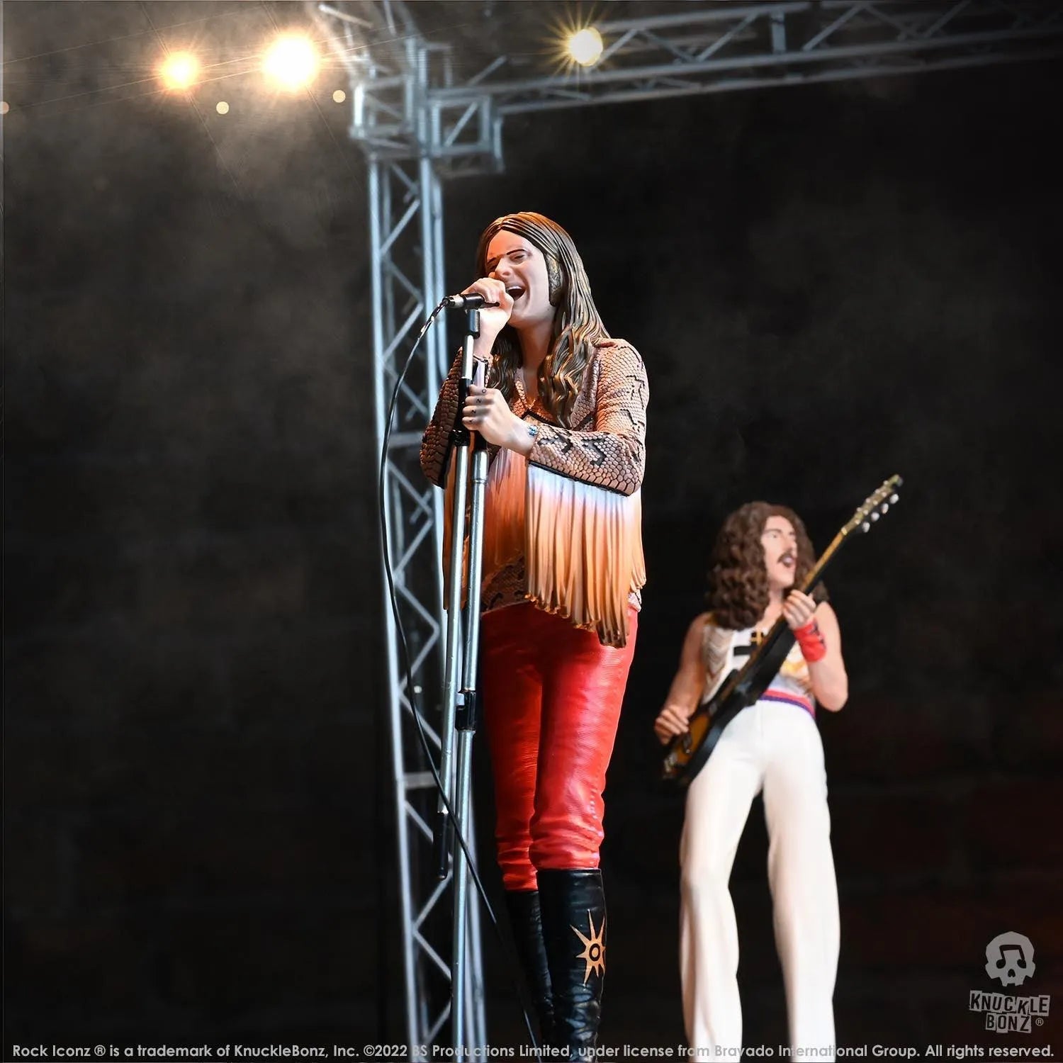 KNUBLKSABBATH100 Black Sabbath - Rock Iconz Statues (Set of 4) - KnuckleBonz - Titan Pop Culture