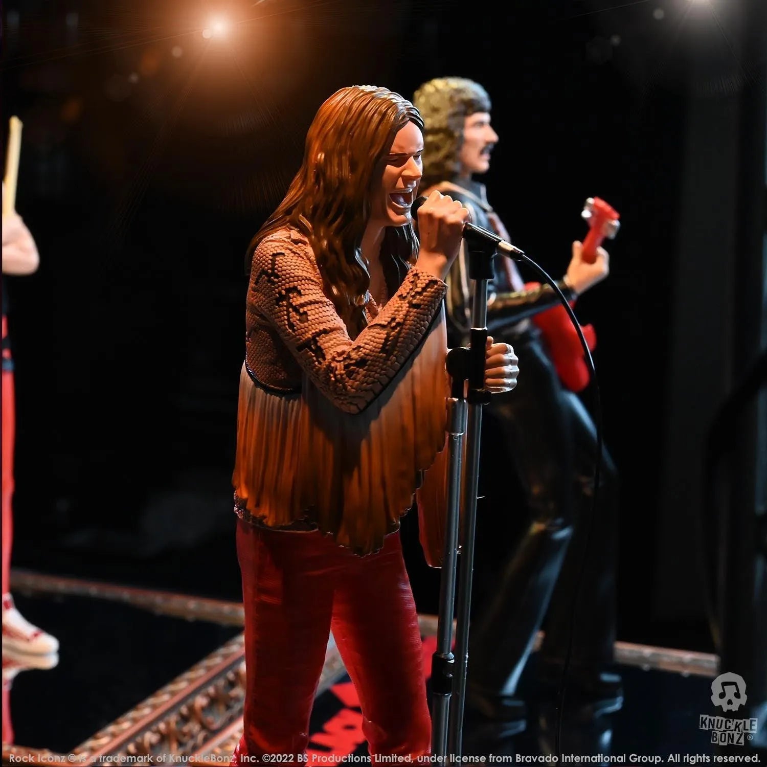 KNUBLKSABBATH100 Black Sabbath - Rock Iconz Statues (Set of 4) - KnuckleBonz - Titan Pop Culture