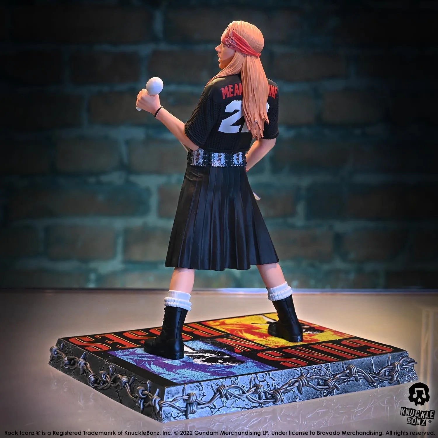 KNUGNR200 Guns N’ Roses II Rock Iconz (Set of 3) - KnuckleBonz - Titan Pop Culture