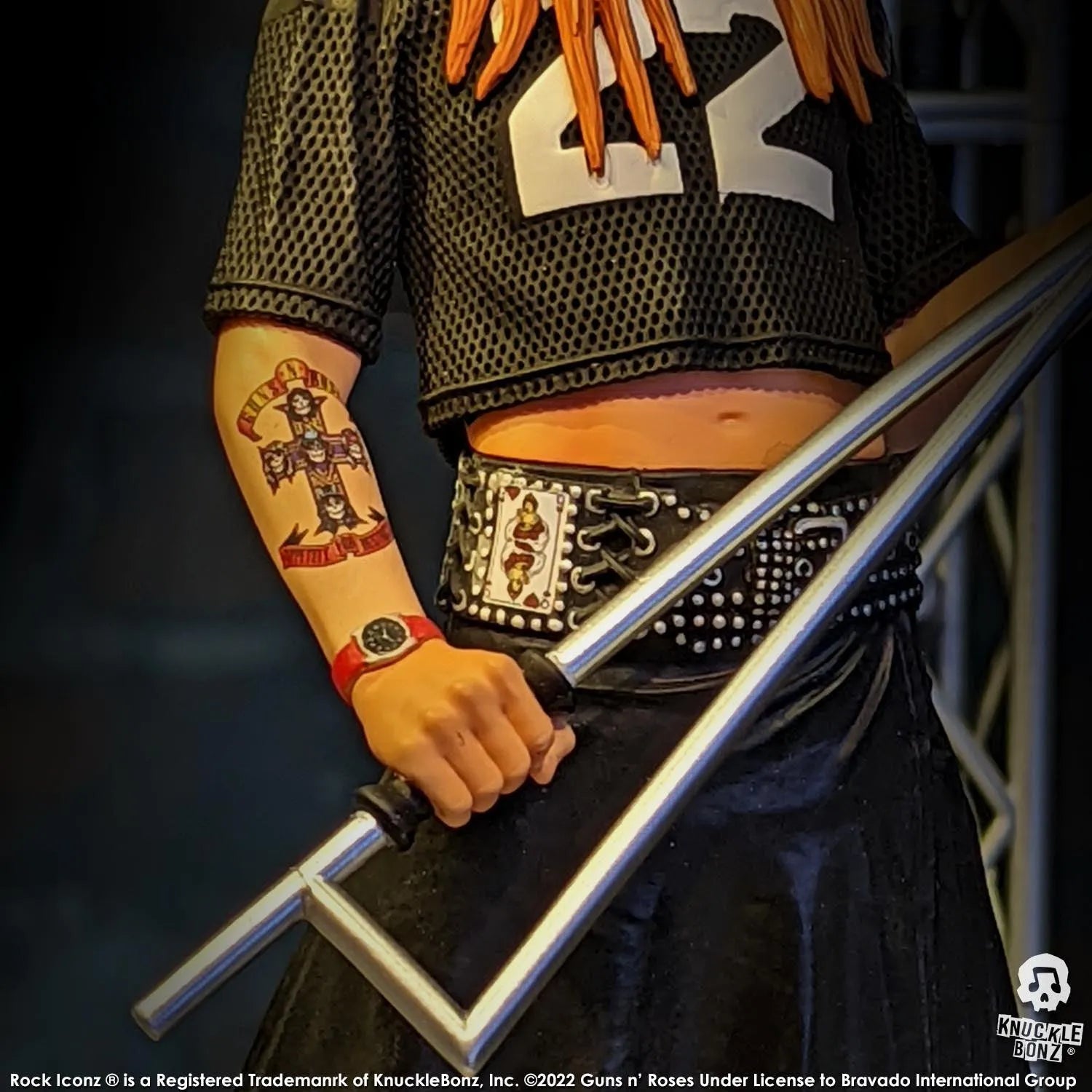 KNUGNR200 Guns N’ Roses II Rock Iconz (Set of 3) - KnuckleBonz - Titan Pop Culture