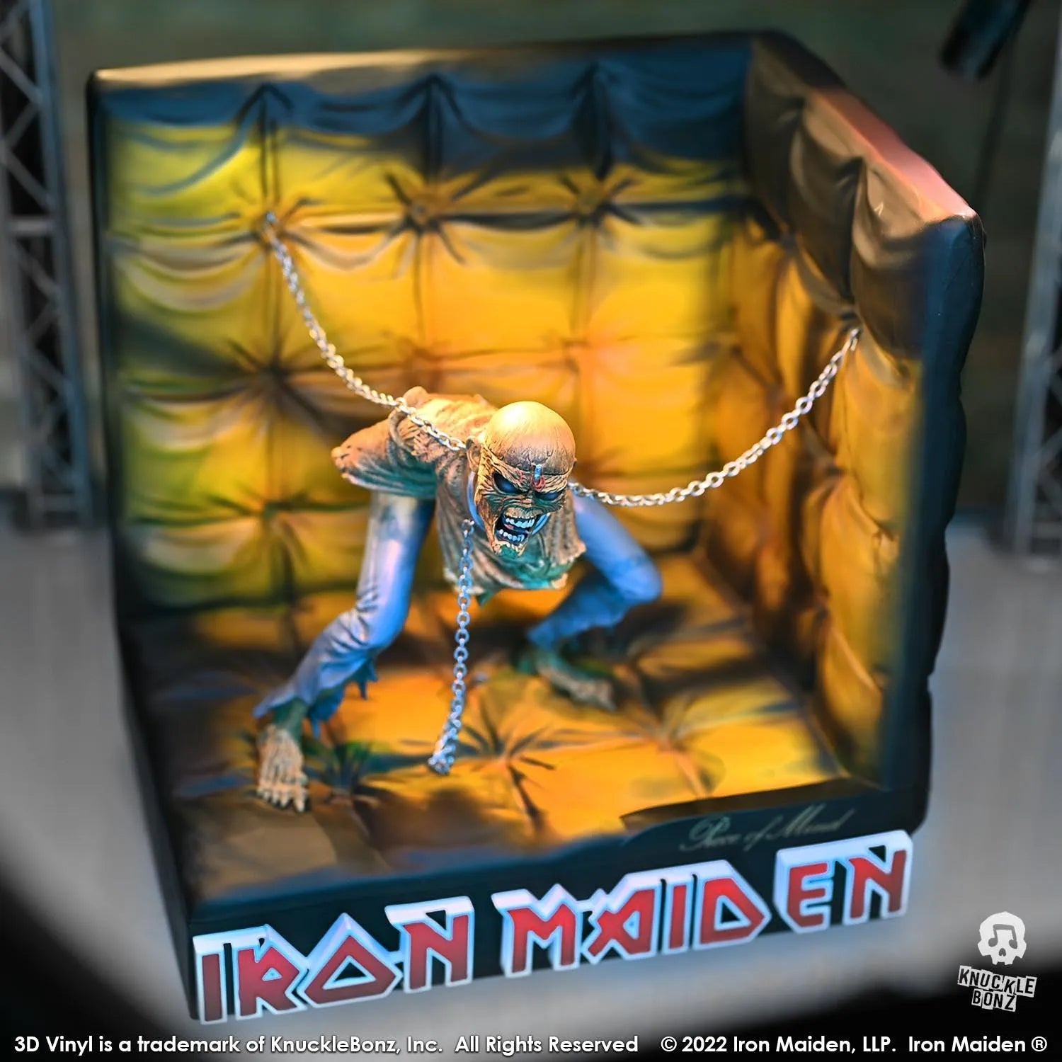 KNUIRONMAIDEN200 Iron Maiden - Piece of Mind 3D Vinyl Statue - KnuckleBonz - Titan Pop Culture