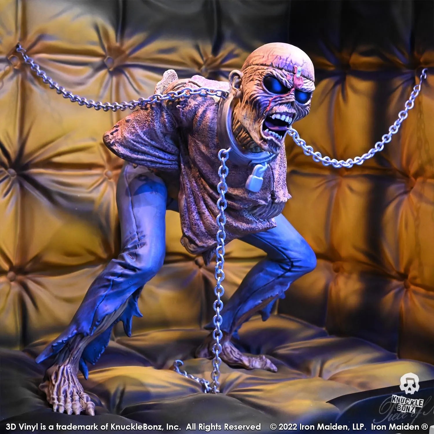 KNUIRONMAIDEN200 Iron Maiden - Piece of Mind 3D Vinyl Statue - KnuckleBonz - Titan Pop Culture