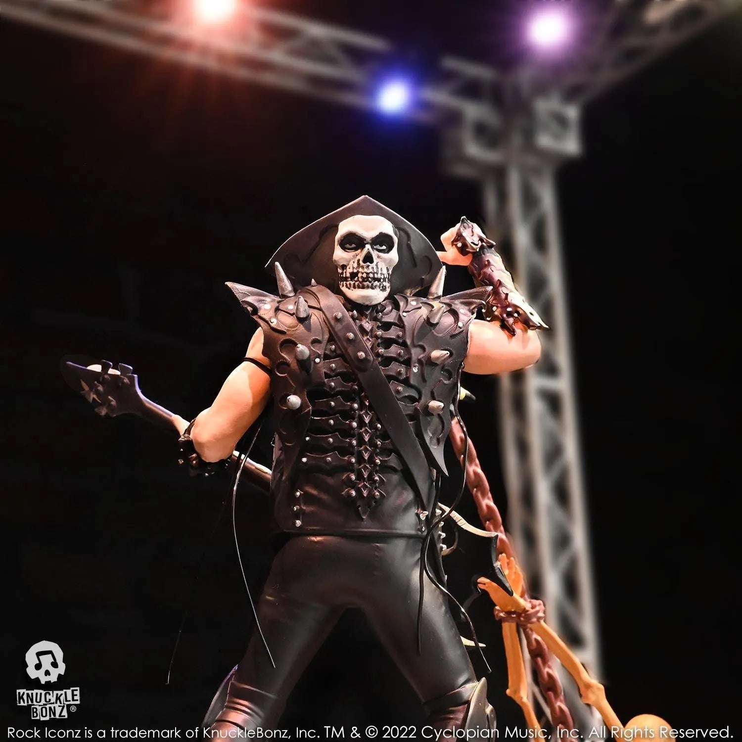 KNUMISFITSJERRY100 Misfits - Jerry Only Rock Iconz Statue - KnuckleBonz - Titan Pop Culture