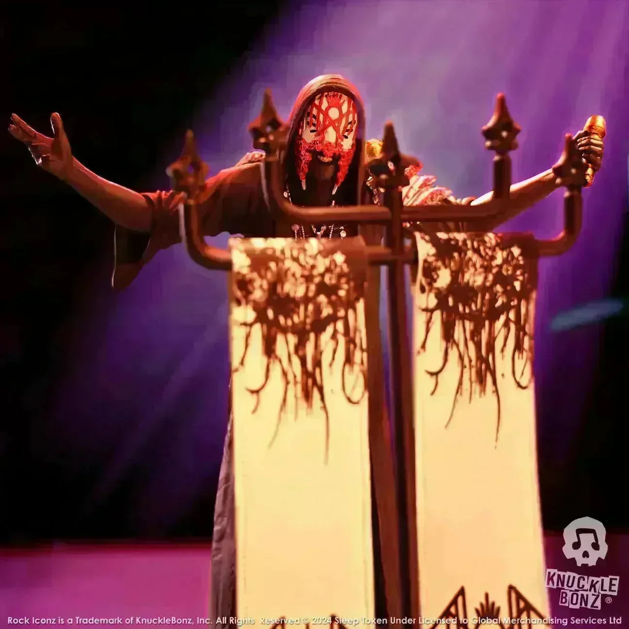 KNUSLEEPTOKEN100 Sleep Token - Vessel Rock Iconz Statue - KnuckleBonz - Titan Pop Culture