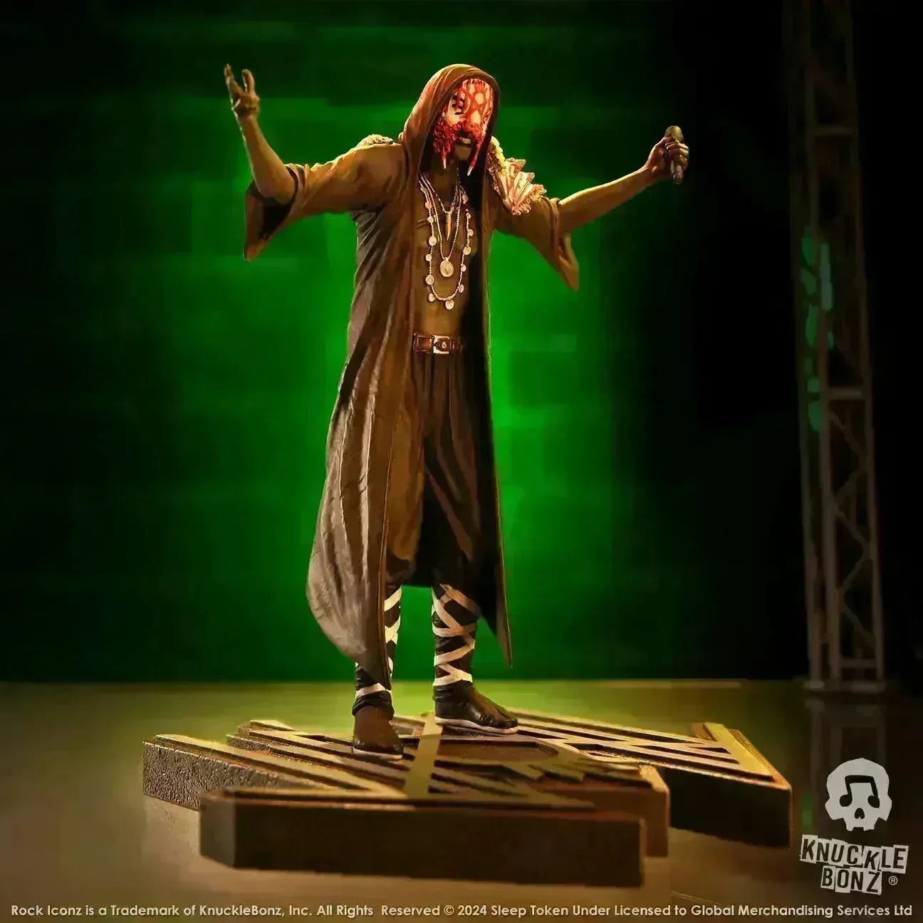 KNUSLEEPTOKEN100 Sleep Token - Vessel Rock Iconz Statue - KnuckleBonz - Titan Pop Culture