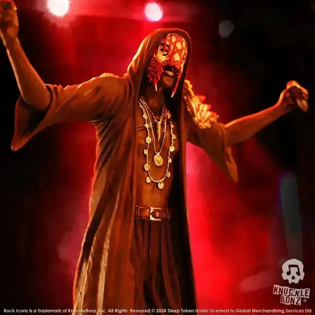 KNUSLEEPTOKEN100 Sleep Token - Vessel Rock Iconz Statue - KnuckleBonz - Titan Pop Culture