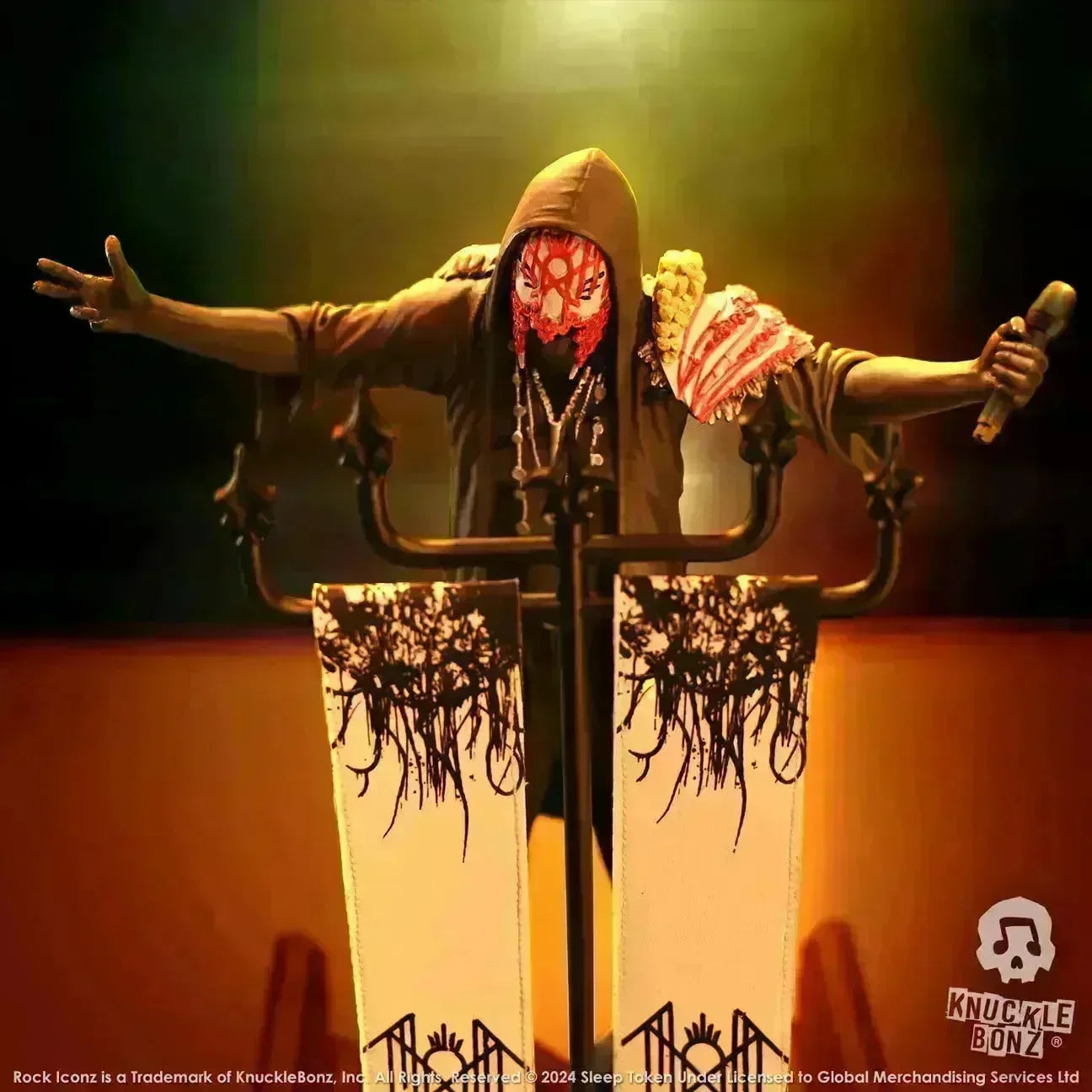 KNUSLEEPTOKEN100 Sleep Token - Vessel Rock Iconz Statue - KnuckleBonz - Titan Pop Culture