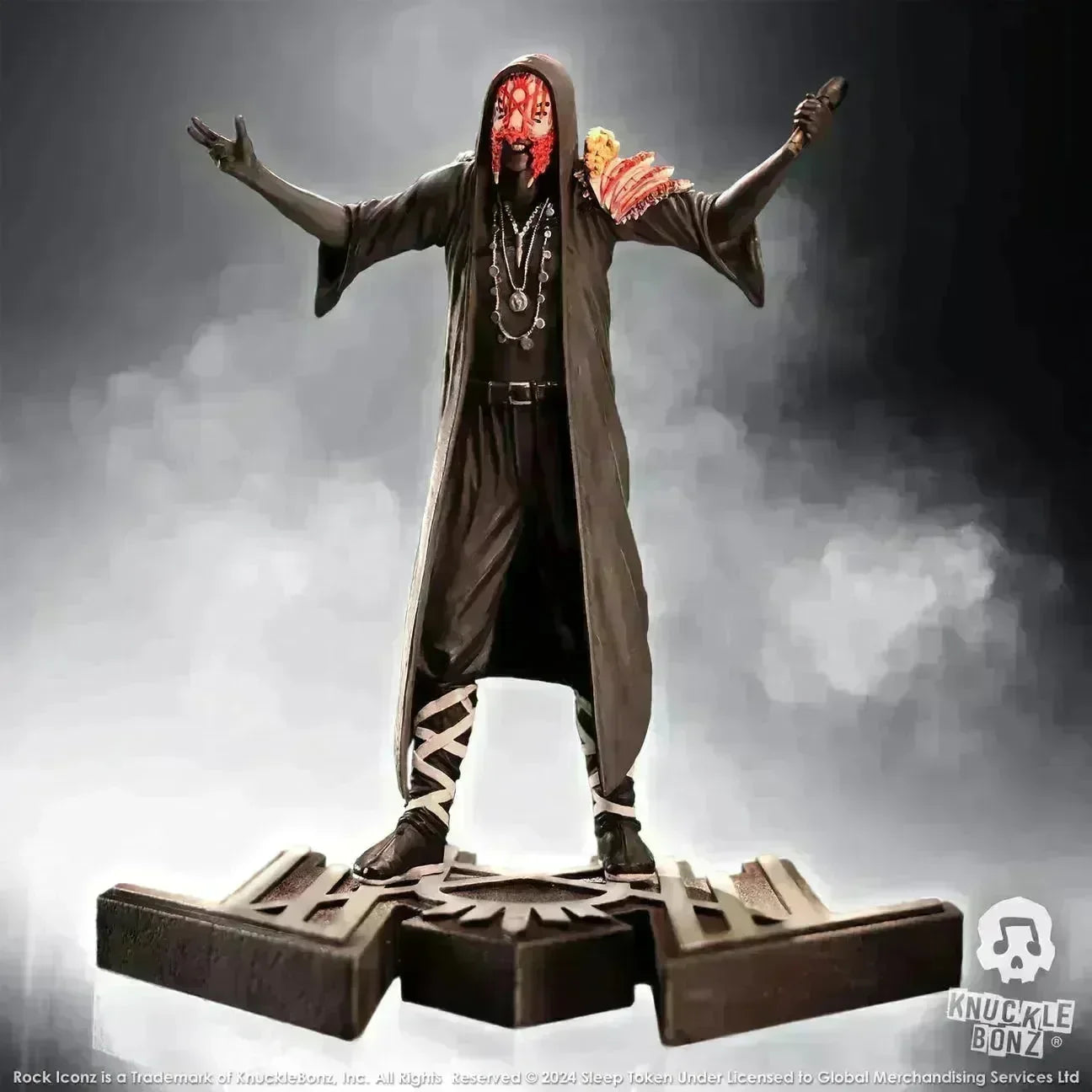KNUSLEEPTOKEN100 Sleep Token - Vessel Rock Iconz Statue - KnuckleBonz - Titan Pop Culture
