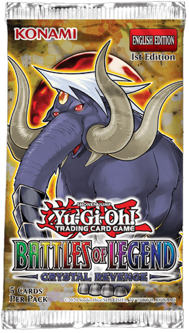 KON94804 Yu-Gi-Oh! - Battles of Legend: Crystal Revenge Booster (Display of 24) - Konami - Titan Pop Culture