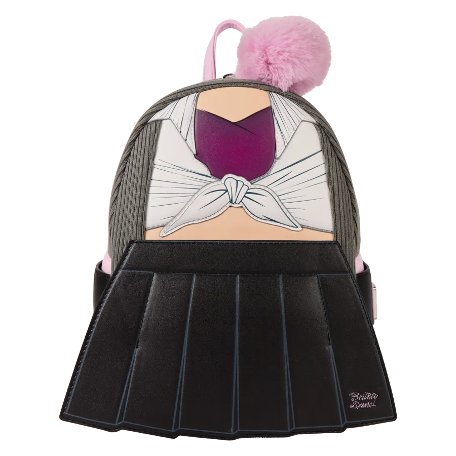 LOUBRIBK0001 Britney Spears - Hit Me Baby One More Time Mini Backpack - Loungefly - Titan Pop Culture
