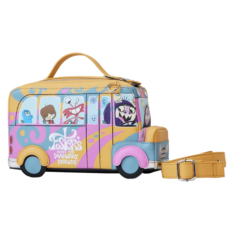 LOUCNTB0002 Foster's Home for Imaginary Friends - Figural Bus Crossbody - Loungefly - Titan Pop Culture