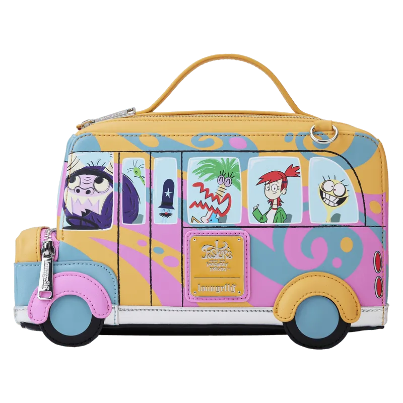 LOUCNTB0002 Foster's Home for Imaginary Friends - Figural Bus Crossbody - Loungefly - Titan Pop Culture