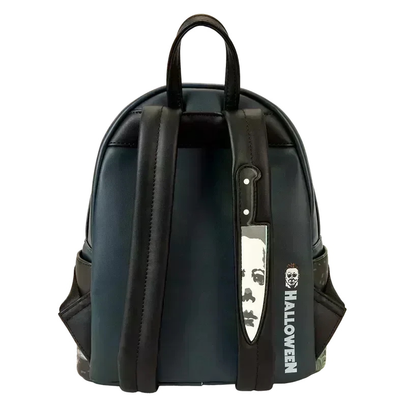 LOUCOMBK0007 Halloween - Michael Myers Glow Mini Backpack - Loungefly - Titan Pop Culture