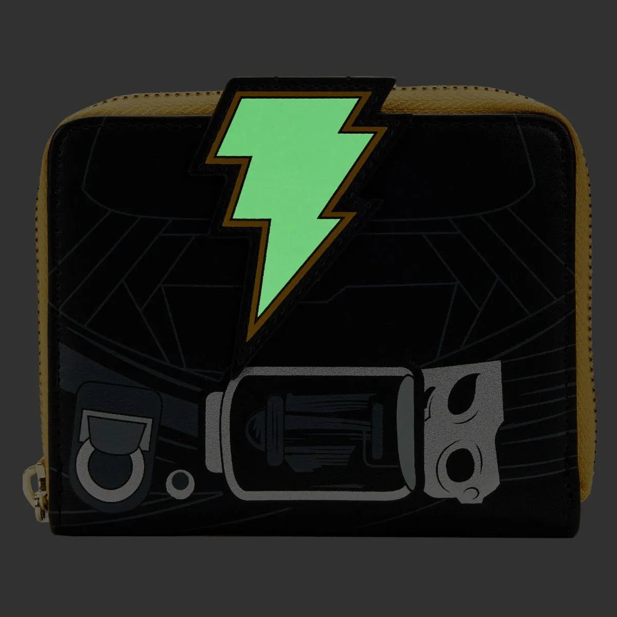 LOUDCCWA0042 Black Adam (2022) - Costume Glow Zip Wallet - Loungefly - Titan Pop Culture