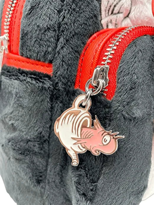 LOUDSSBK0029 Dr Seuss - Cat in the Hat Faux Fur Cosplay Backpack [RS] - Loungefly - Titan Pop Culture