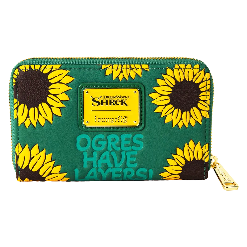 LOUDWWA0009 Shrek - Spring Vibes Zip Around Wallet - Loungefly - Titan Pop Culture