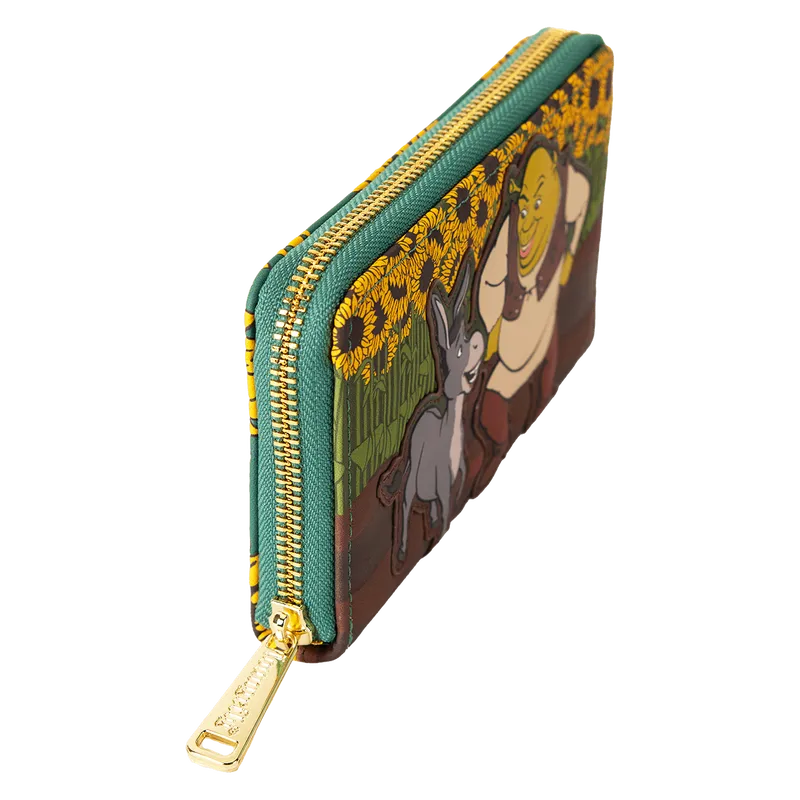 LOUDWWA0009 Shrek - Spring Vibes Zip Around Wallet - Loungefly - Titan Pop Culture