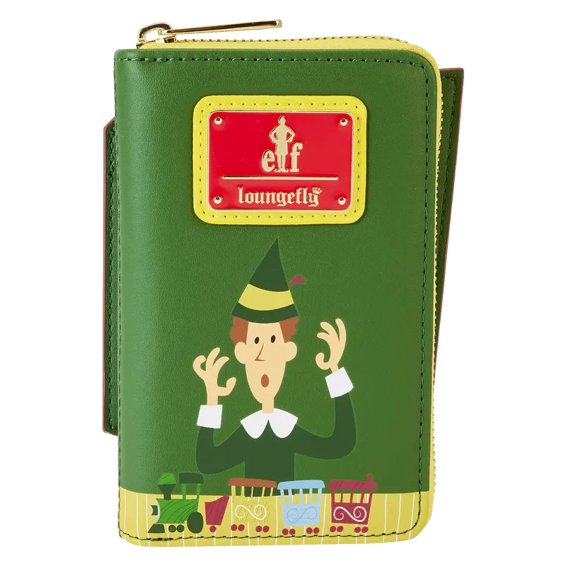 LOUELFWA0006 Elf - 20th Anniversary Cosplay Lenticular Zip Around Wallet - Loungefly - Titan Pop Culture