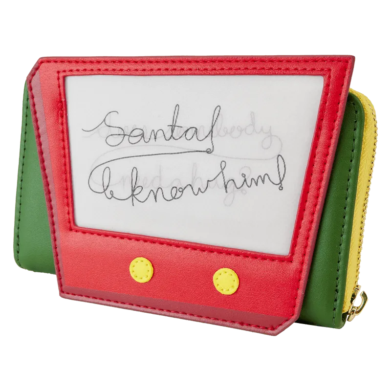 LOUELFWA0006 Elf - 20th Anniversary Cosplay Lenticular Zip Around Wallet - Loungefly - Titan Pop Culture