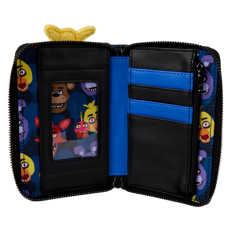 LOUFNAFWA0002 Five Nights at Freddy's - Chica Zip Around Wallet - Loungefly - Titan Pop Culture