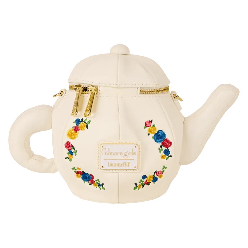 LOUGLGTB0005 Gilmore Girls - Dragonfly Inn Figural Teapot Crossbody Bag - Loungefly - Titan Pop Culture