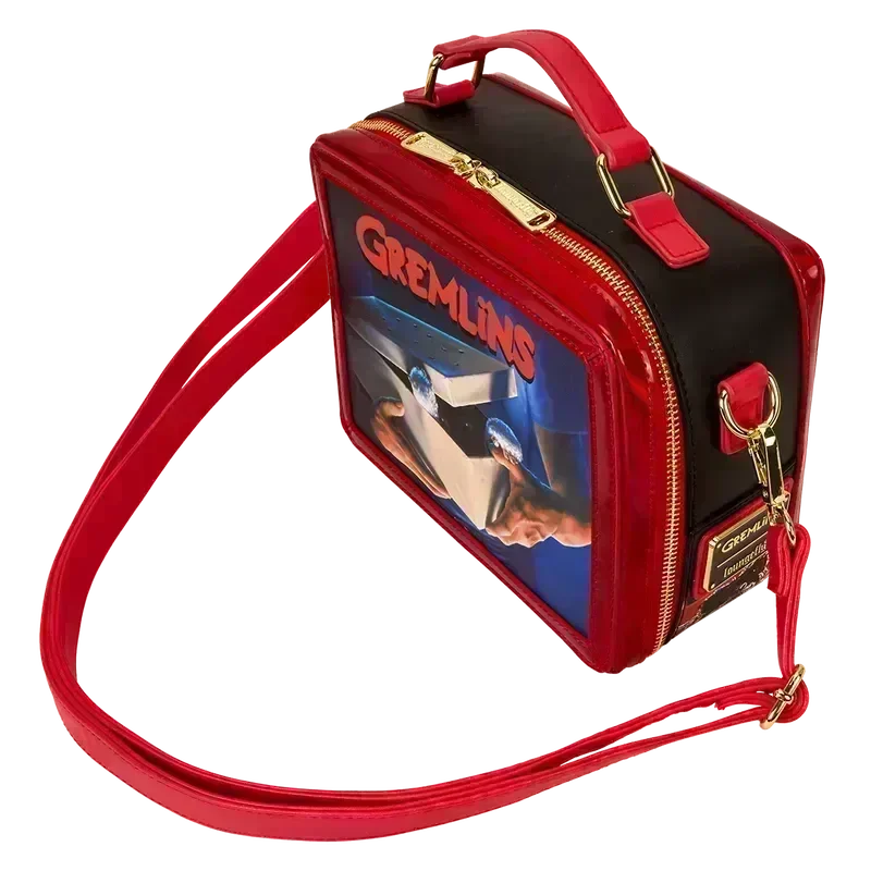 LOUGRETB0001 Gremlins - 40th Anniversary Vintage Lunchbox Crossbody Bag - Loungefly - Titan Pop Culture