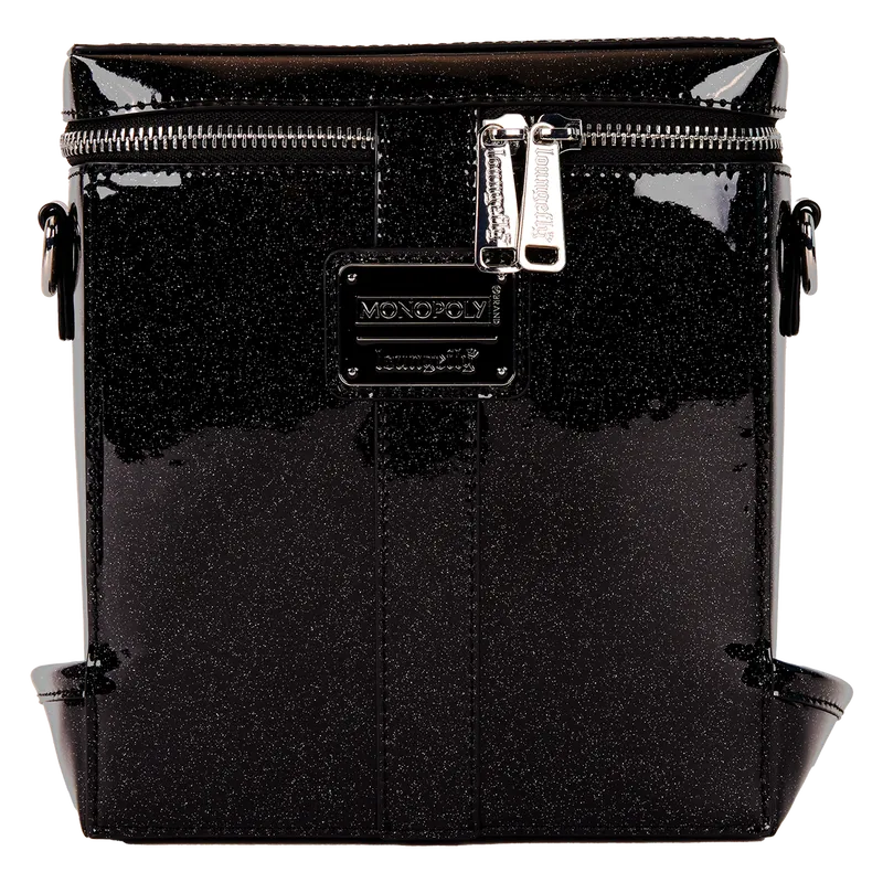 LOUHASTB0001 Monopoly 90th - Top Hat Glitter Figural Crossbody Bag - Loungefly - Titan Pop Culture