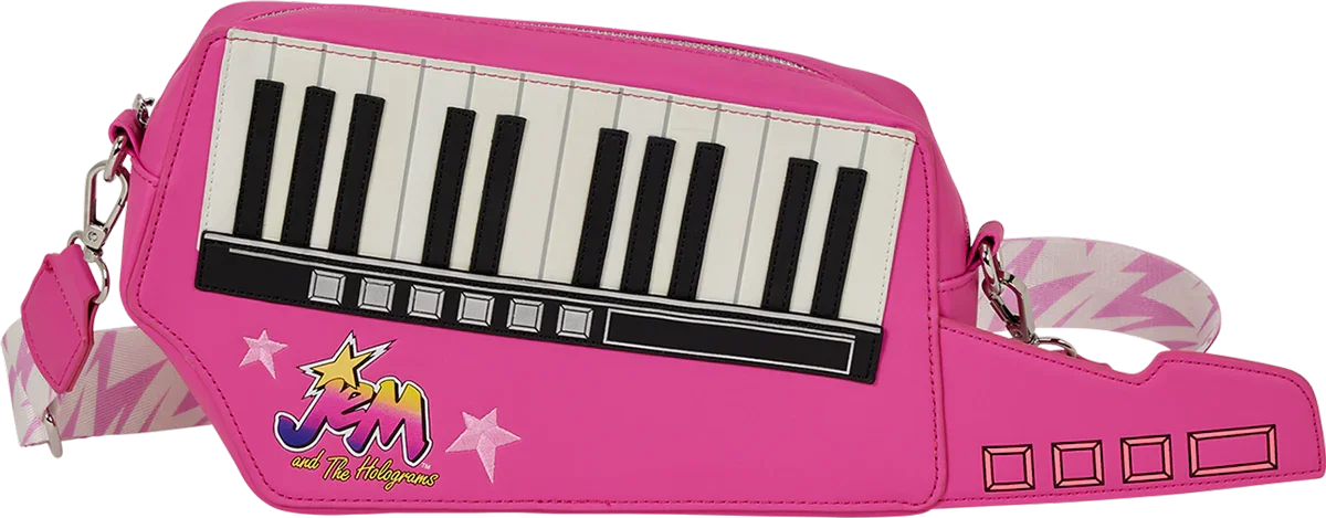 Jem & The Holograms Figural Keytar Crossbody
