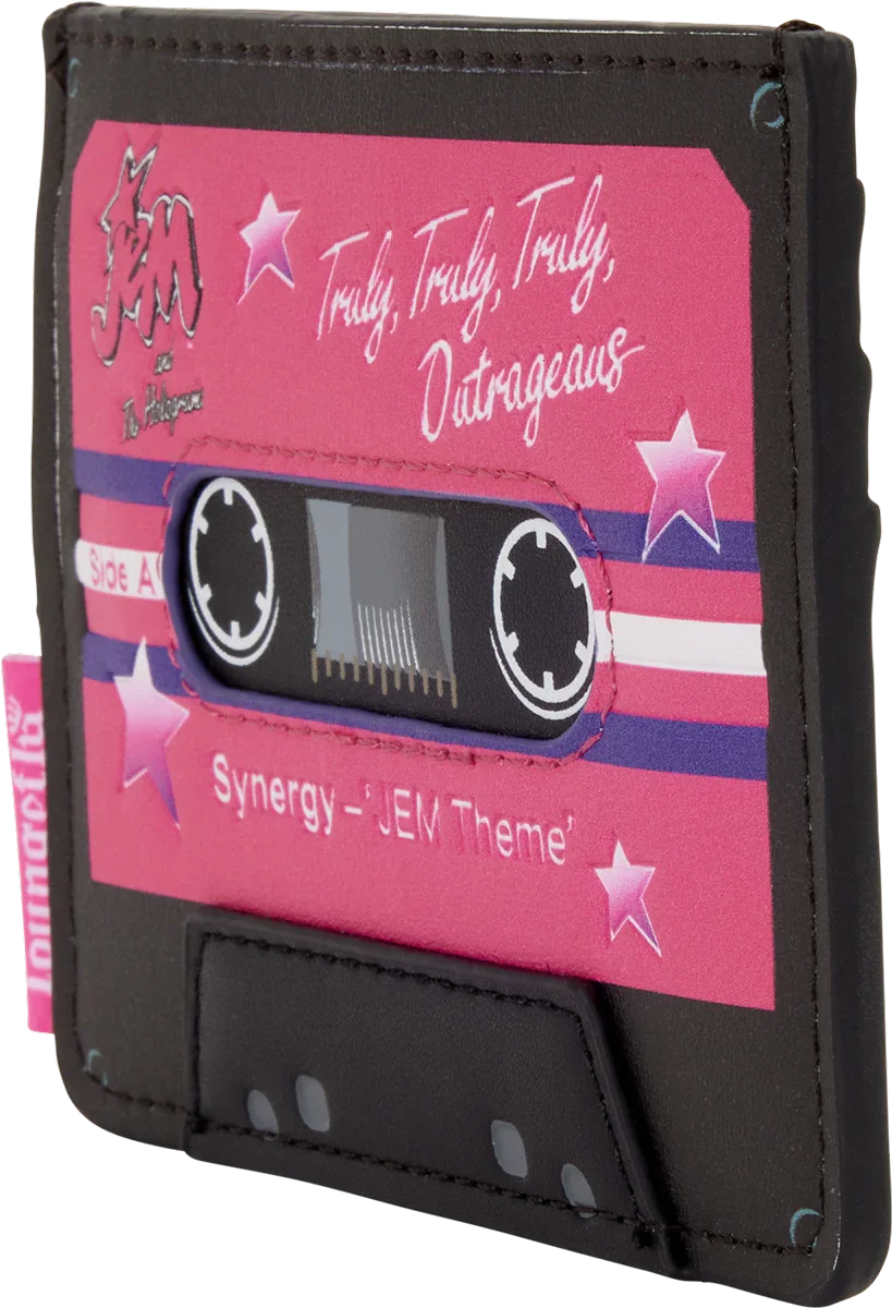 Jem & The Holograms Cassette Card Holder