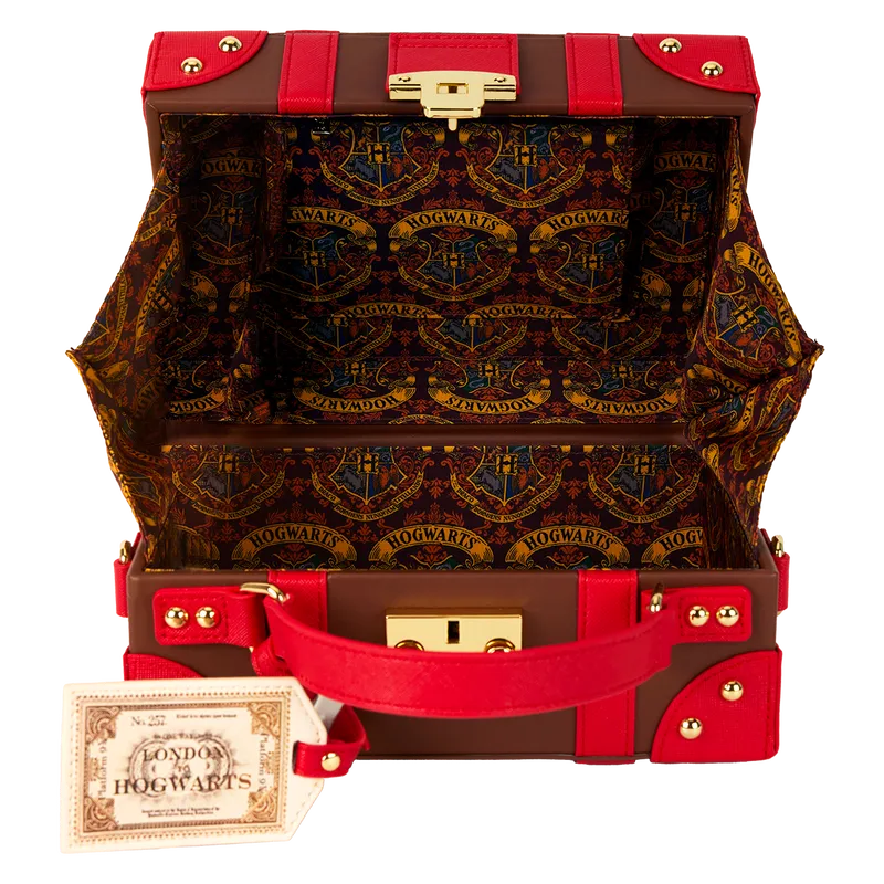 LOUHPTB0209 Harry Potter - Hogwarts Express Luggage Trunk Crossbody Bag - Loungefly - Titan Pop Culture