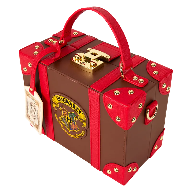 LOUHPTB0209 Harry Potter - Hogwarts Express Luggage Trunk Crossbody Bag - Loungefly - Titan Pop Culture