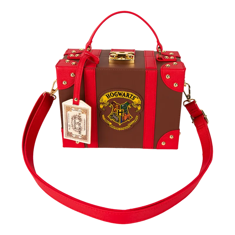 LOUHPTB0209 Harry Potter - Hogwarts Express Luggage Trunk Crossbody Bag - Loungefly - Titan Pop Culture