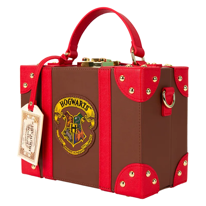 LOUHPTB0209 Harry Potter - Hogwarts Express Luggage Trunk Crossbody Bag - Loungefly - Titan Pop Culture
