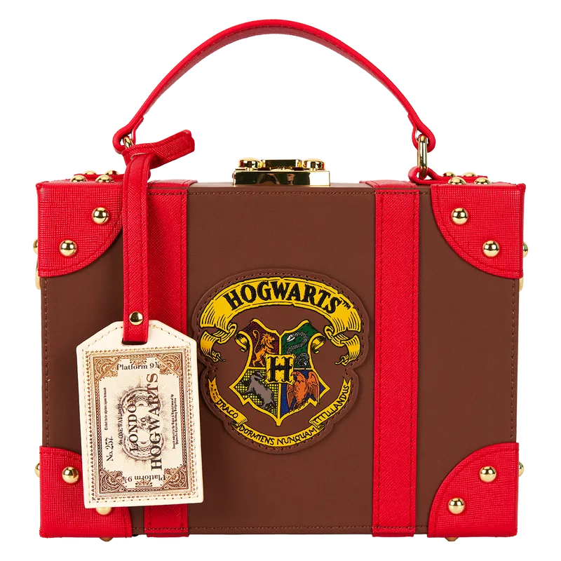 LOUHPTB0209 Harry Potter - Hogwarts Express Luggage Trunk Crossbody Bag - Loungefly - Titan Pop Culture