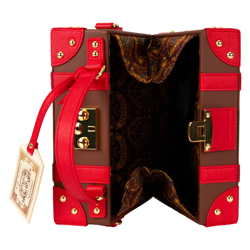 LOUHPTB0209 Harry Potter - Hogwarts Express Luggage Trunk Crossbody Bag - Loungefly - Titan Pop Culture