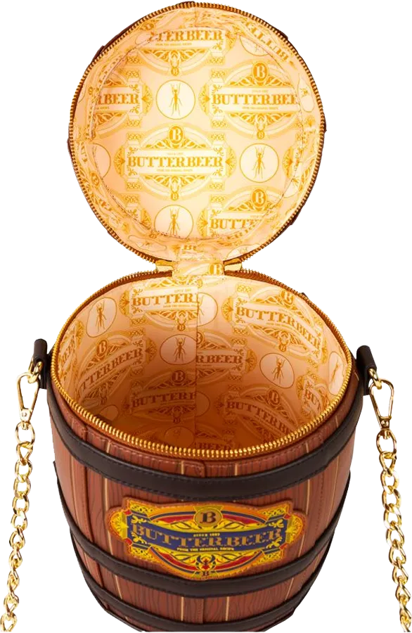 LOUHPTB0250 Harry Potter - Butterbeer Barrel Crossbody Bag - Loungefly - Titan Pop Culture