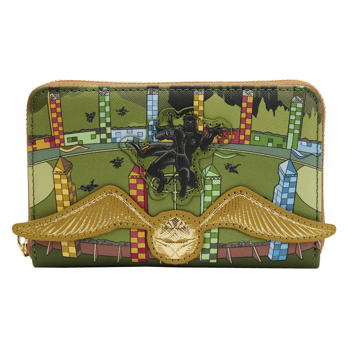 LOUHPWA0147 Harry Potter - Golden Snitch Zip Around Purse - Loungefly - Titan Pop Culture